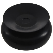 2X 7cm Waterproof Kitchen Bathroom Shower Clock Suction Cup Sucker Wall Black