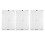 9Pcs Replacement Cutting Mat Adhesive Mat with Measuring Grid 8 By 12-Inch for Silhouette Cameo  Plotter Machine 1