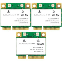 3X 1200Mbps Network Card 8260Hmw Ac 2.4G+5G Pci-E Card 4.2 Wifi Card 802.11Ac 867Mbps for Laptop