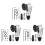 3X Manual Pneumatic Chamfering Machine, Linear Chamfering Tools, 45 Degree Metal Trimming Arc Corner Deburring Kit 1