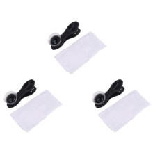 3X Apexel Phone Lens 2 in 1 Clip- 12 X Macro + 24 X Super Macro Lens Kit for 7/6S / 6S Ios Android 24Xm