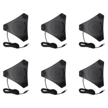 6X G95 USB Desktop Computer Conference Omnidirectional Microphone Mic Speaker Speakerphone for Business Video Meet