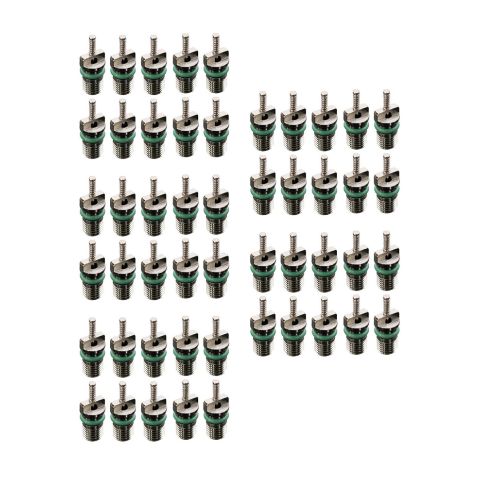 50Pcs Car Ac R134a Valve Core Needles Assortment 134A Refrigerant Heat Resistant 4713491041532