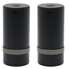 2X Elektrische GewüRzkräUtermüHle 4 Schichten Rauchtabak-Shredder Rauchwerkzeug ZubehöR Gadgets für MäNner Geschenk