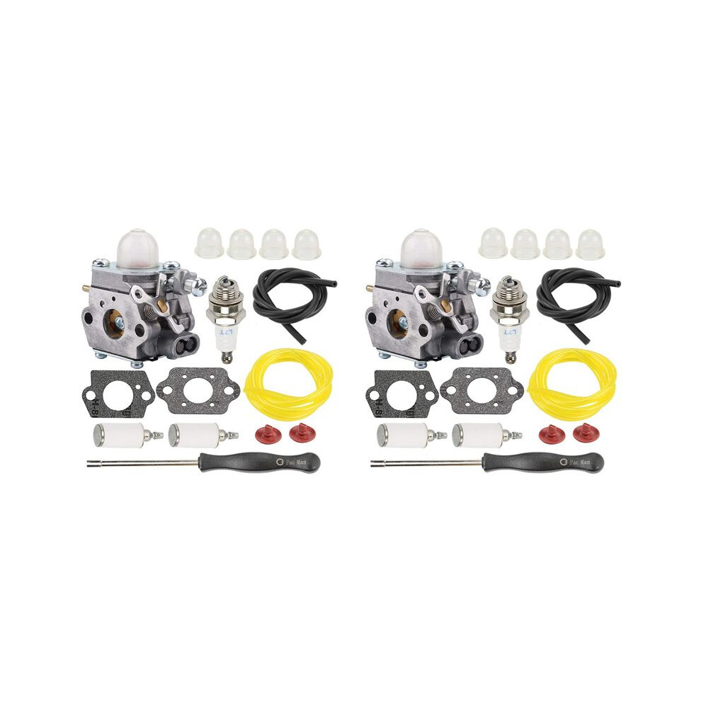 2X 753-06190 Bl110 Wt-973 Carburetor For Troy Bilt Tb22 Tb22ec Tb32ec Carburetor Tb80ec Harness Trimmer Bolt Bl160 Bc210 6033699310383