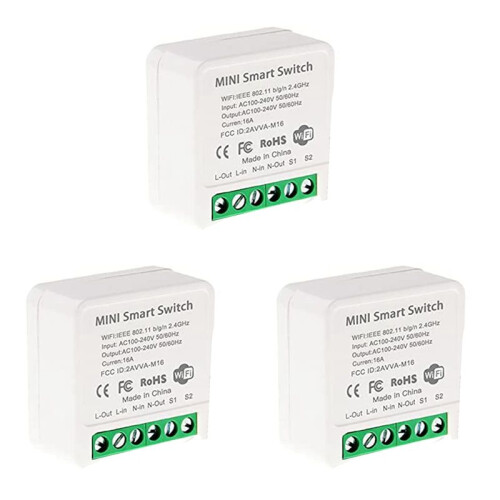 3X   WiFi Relay , DIY Timer Light  Module  Life/Tuya Application, Wireless Remote Control