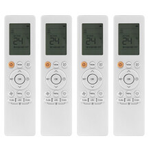 4X Infrarot-Fernbedienung RG10B für Midea English Air Conditioner RG10B/BGEFU1 AC-Fernbedienung Klimaanlage
