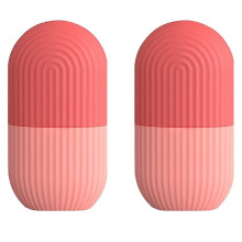 2X Ice Face Roller Massager, Ice  Roller för Ansikte, Ögon och Nacke Naturligt Konditionerande och Hudvård, de-Puff Eye Bags A
