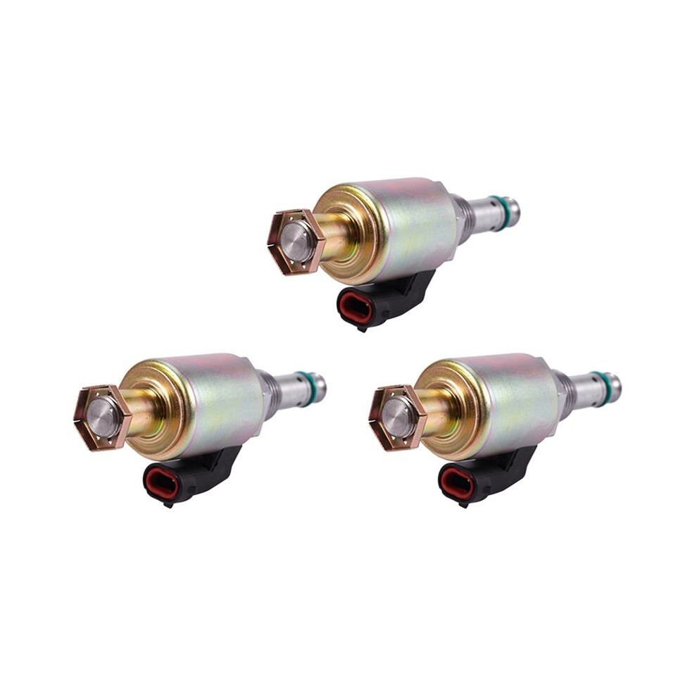 3X Oil Pump Solenoid Valve Regulator For 122-5053 1225053 Engine Cat 325 322C 6032756137918