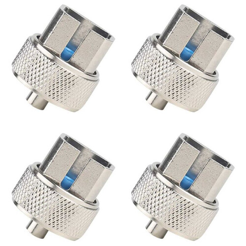 4X OTDR Adapter SC Connector Fiber Optic Adaptors for OTDR Tester