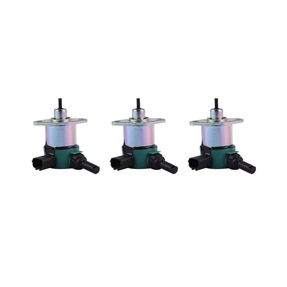 3X For D1005 D1105, D905 Solenoid Shutdown 17208-60015 17208-60016 17208-60017 17208-60010 12V 6032021008837