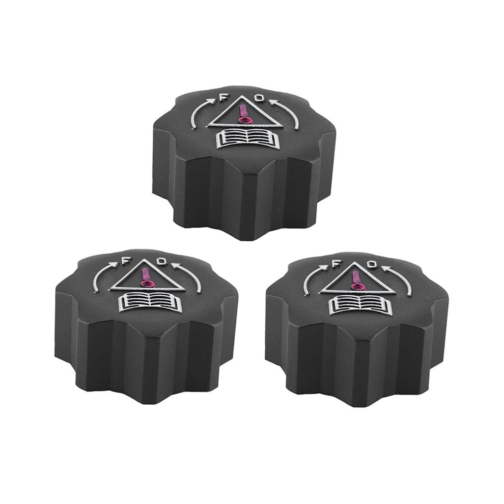 3X Coolant Expansion Bottle Radiator Cap Oil Tank Filler Cap For 1306J5 9638001280 6031427208469