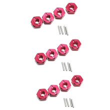 12x for  144001 1/14 RC Car Spare Parts Metal Combiner,Red