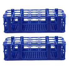 2X Plastic 21 Holes Box Rack Holder for 50ML Centrifuge Tubes