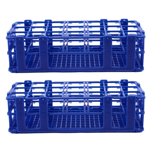 2X  Supporto per Portapacchi in Plastica da 21 Fori per Provette da Centrifuga da 50 Ml