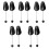 Schuhspanner, Schuhspanner, Verstellbarer Schuhspanner, 24 Stück 7
