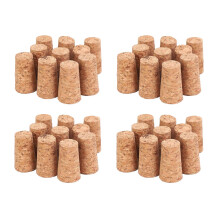 40Pcs Tapered Corks Stoppers DIY Art Model Building 22x17x35mm