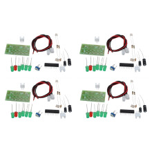 4X KA2284 Audio Level Meter Level Indicating Suit LED Indicator DIY Kit for