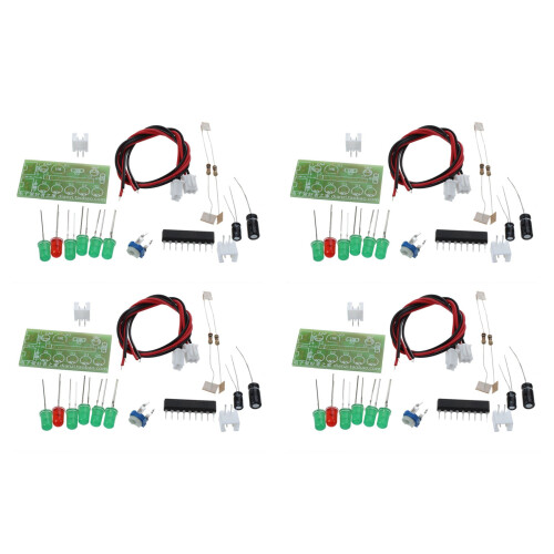 4X KA2284 Audio Level Meter Level Indicating Suit LED Indicator DIY Kit for