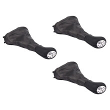 3X 5 Speed Leather Manual Car Gear Shift Knob Lever with Boot Cover for Clio 2 Clio 3 Megane 2 Scenic 2 Kangoo