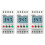 3X 3 Phase Din Rail Adjustable Under over Voltage Protector Voltage Monitoring Sequence Protection Relay 1
