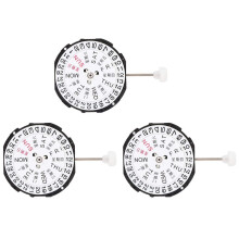 3X Watch Movement, Three Hands Movement Movement Quartz Watch Movement, SL28 (Dual Calendar)