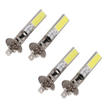 4X H1 Xeno Bianca 6000 K 7,5 W COB LED SMD DRL Guida Nebbia Fascio Capo Leggero Lampadina