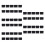 50 Pcs Silicone USB Port Plug Dustproof Plug Stopper Protection Cap Black 1