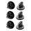 6x Embedded Gas Stove Stove Knob Knob Ignition Cap Ignition 1