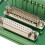 3X DB25 DIN Rail Mount Interface Module Male/Female Connector Breakout Board 4