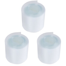 3Stck 2 M 43mm 27 mm Durchmesser PVC Waermeschrumpfschlaeuche Klar fuer 1 x 26650 Akku