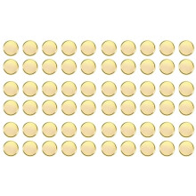 60 St Mässings Lasergraveringsämnen Blank Challenge Frosted Coin med Akrylskyddslåda - 40 mm för Gör-det-Själv Hantverk