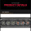 4X 12V-24V 6LED Light Flash Emergency Car Vehicle Warning Strobe Flashing 10
