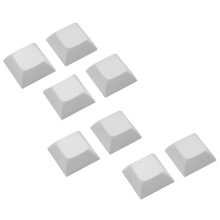 74 PCS PBT Keycap DSA 1U Keycaps for MX Custom Keycap Set for Gaming Mechanical Keyboard Keybord ,White