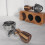 Solid Wood Handle M10 Screw Handle Bottomless Espresso Machine Tools Coffee Portafilter Handle 2