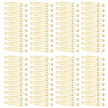 80X Rolo da Massa de Madeira de 6 Polegadas de Comprimento para Cozinha Rolo da Massa de Cozimento Pequeno Rolo de Massa de Madeira para Crianças