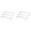 2X Acrylic Lifting Display Stand 3-Layer Perfume Tissue Display Stand Character Model Display Stand Dessert Rack 1