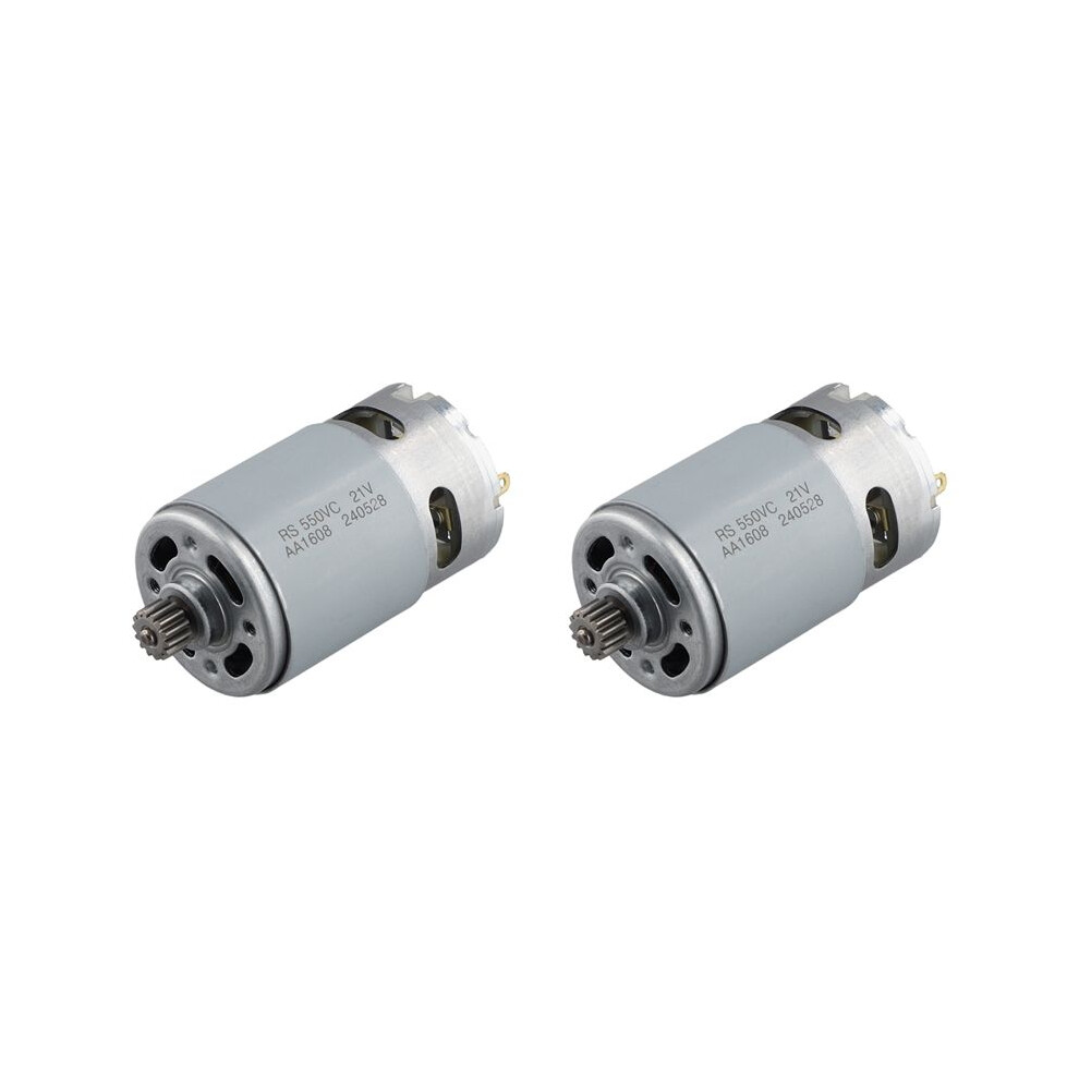 2X 21V Rs550 Motor 14Teeth 9.5Mm Gear For Chain Saw Electric Motor Engine Drill Rechargeable Power Tool 4711824169076