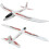 2X 99CM EPP Foam Hand Throwing Aircraft (Sticker) 706 9