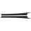 2X Carbon Fiber Interior Central Control Panel Trim Cover for  C Class W204 2007-2013 RHD 3
