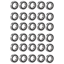 6903-2RS Cuscinetto ABEC-1 (30 Pezzi) 17X30X7 mm Sezione Sottile 6903 Cuscinetti Un Sfere 2RS 6903RS Cuscinetto 61903