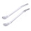 2X Stainless Steel Drinking Straw Filter Handmade Herb Mate Tea Light Bulb Gourd Washable Practical Tea Tools 7