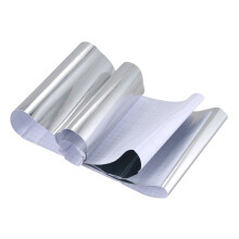 2X Chrome Autocollant Wrap Film Mirror Vinyl Autocollant Extensible 152X20cm Argent
