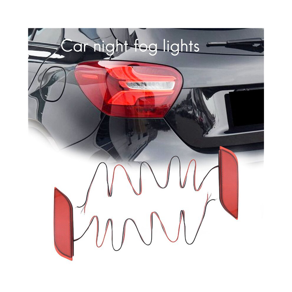 3X Automotive Led Rear Bumper Tail Brake Turn Signal Reflector For / Impreza / Xv / Wrx Light 6033402152804