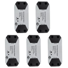 5X WiFi Garage Door Opener Controller Work with SmartLife/Tuya APP Control No Hub Require,EU Plug