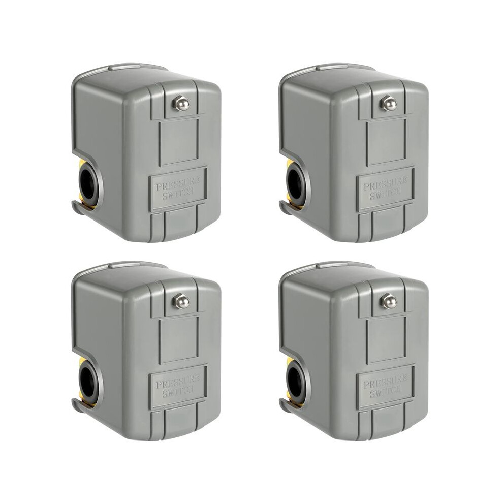 4X Pessure For Well Pump, 40-60Psi Water Pressure Adjustable Differential, 1/4 Inch Female Npt 6033004095073