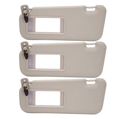 3X Car Left Driver Side Sunvisor Sun Visor for  3 Hatchback 2010-2013 BBM2-69-320C-75
