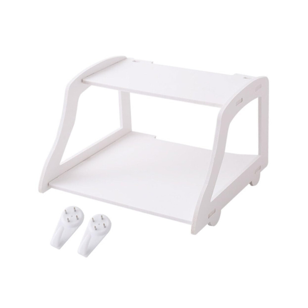 Router Wall Mount Shelf For Wifi Router And Set Box, Spacesaving Storage With Cable Management 9092120846447