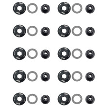 10X Mtb Rennrad Dub Kurbelarm Schraube M18/ M30 Legierung Selbstauszieh Schraube für