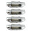 4X Car Tailgate Handle for  Hunter F70 Cargo Box Handle Rear Trunk Handle Tail Door Buckle Electroplating Handle 1